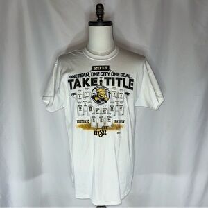 Wichita State Shockers Historic Season Take The Title Uniform Jerseys 2013 Sz Lg